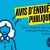 avis d'enquête publique et parcellaire