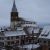 église sous la neige